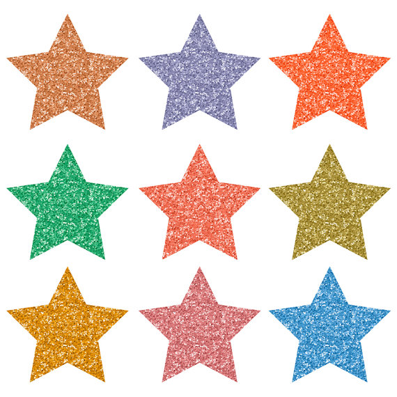 Glitter clipart starts. Collection of free download