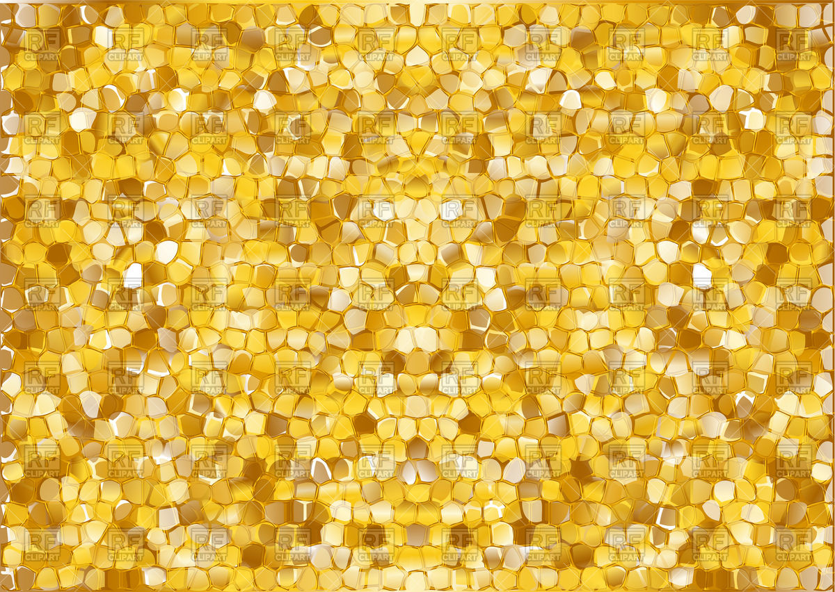 Gold modern vector image. Glitter clipart texture background