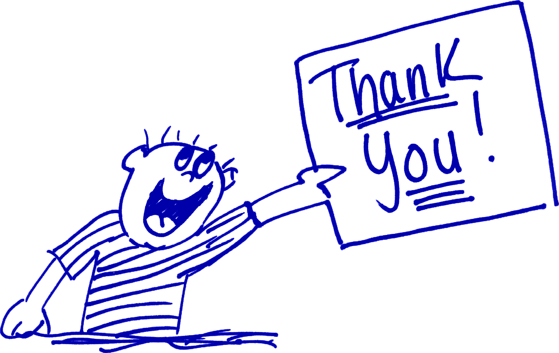 dreaming clipart thank you