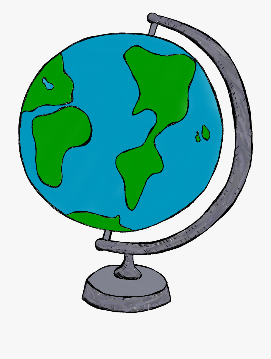 Globe clipart basic. Of world and network