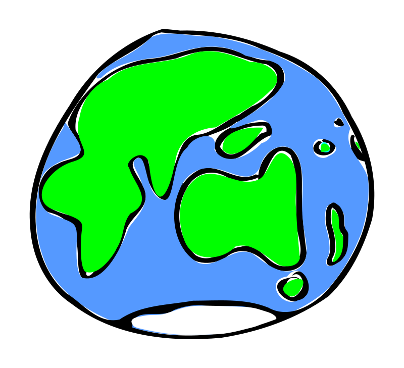 globe clipart border