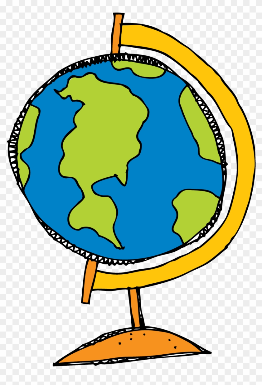 globe clipart drawing