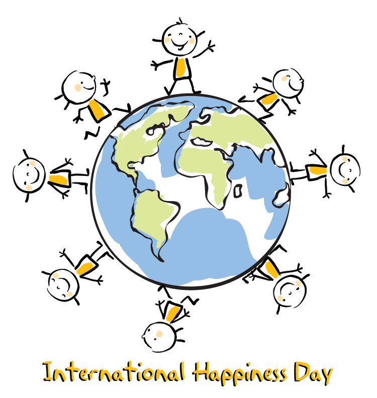 happiness clipart international day happiness