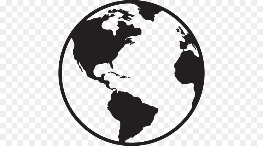 Circle Silhouette World Globe World Map South America Blank Map Images