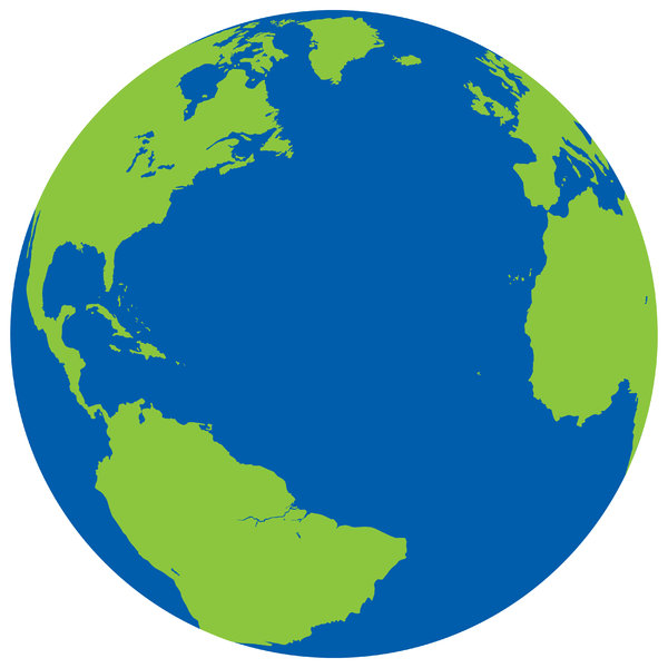 Picture of a free. Globe clipart stock
