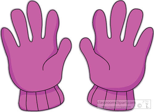 gloves clipart winter thing