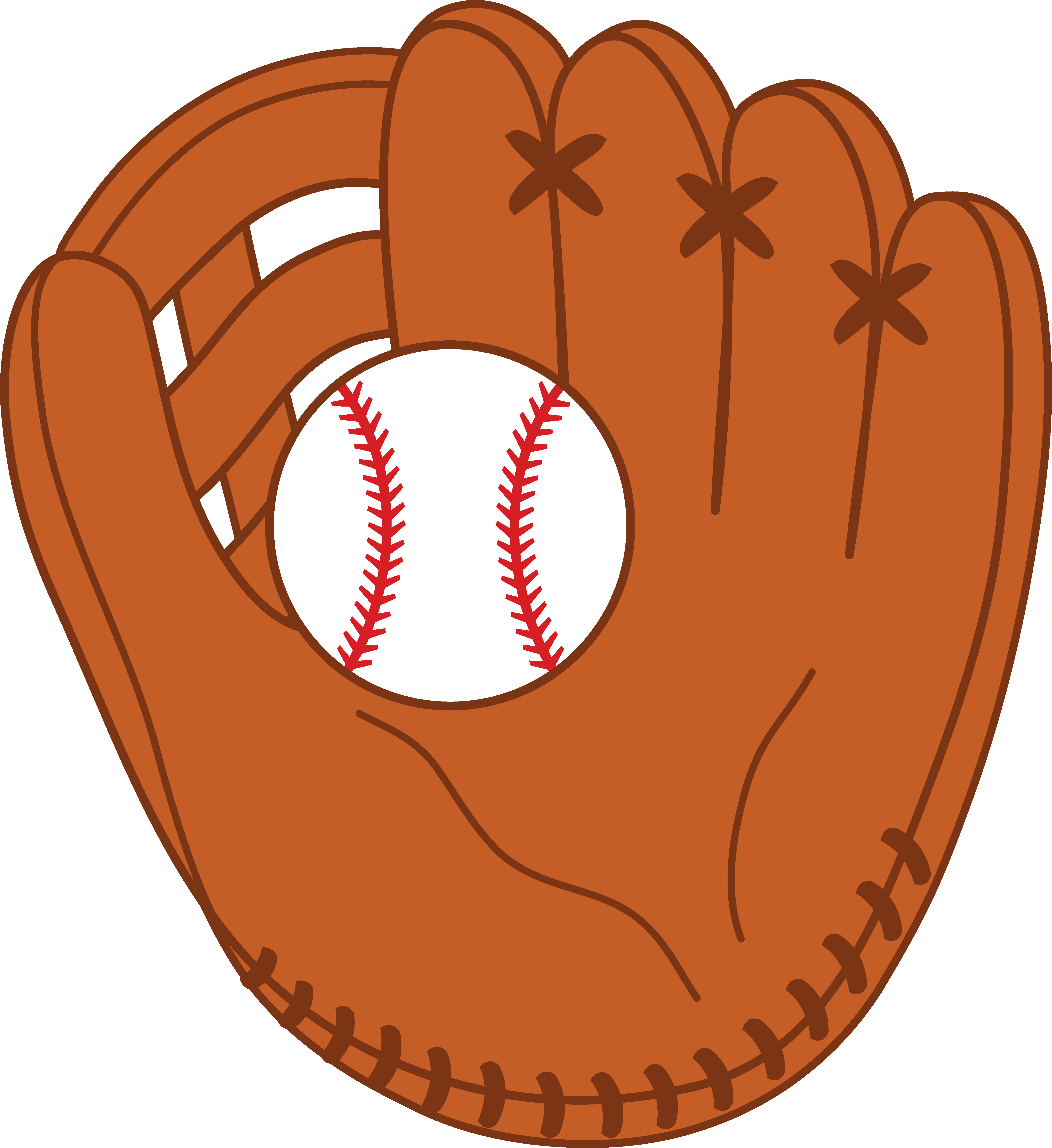 gloves clipart baseball theme