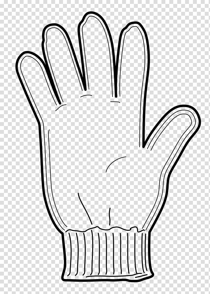 glove clipart drawing