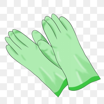 glove clipart green glove