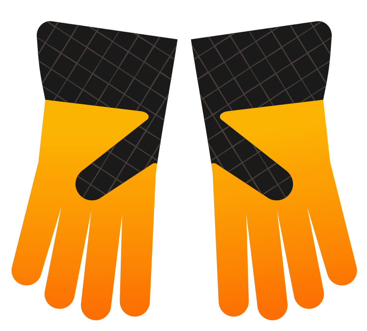 gloves clipart pair glove