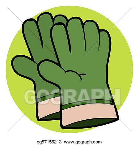 gloves clipart gardening glove