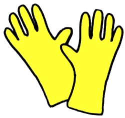 Glove clipart safety glove. Gloves gclipart com 