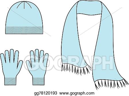glove clipart scarf glove