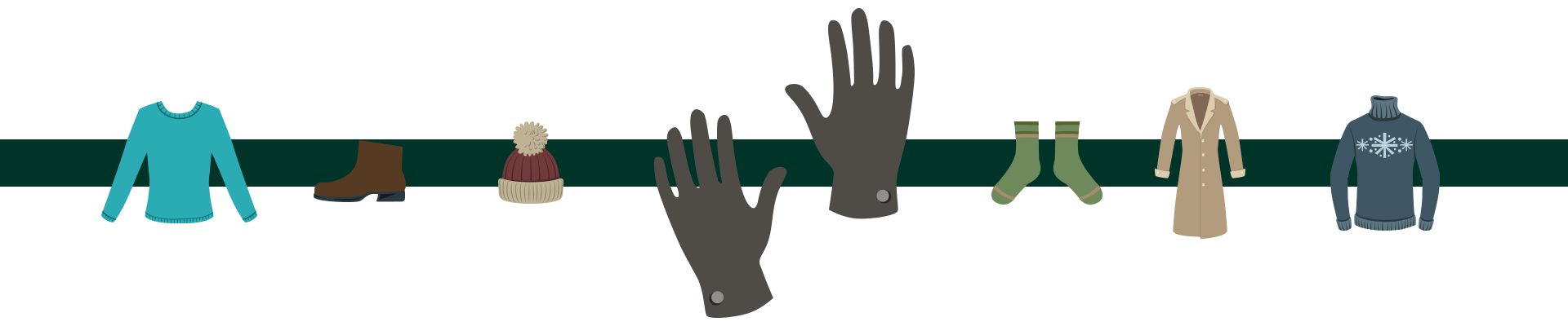 glove clipart snowy clothes