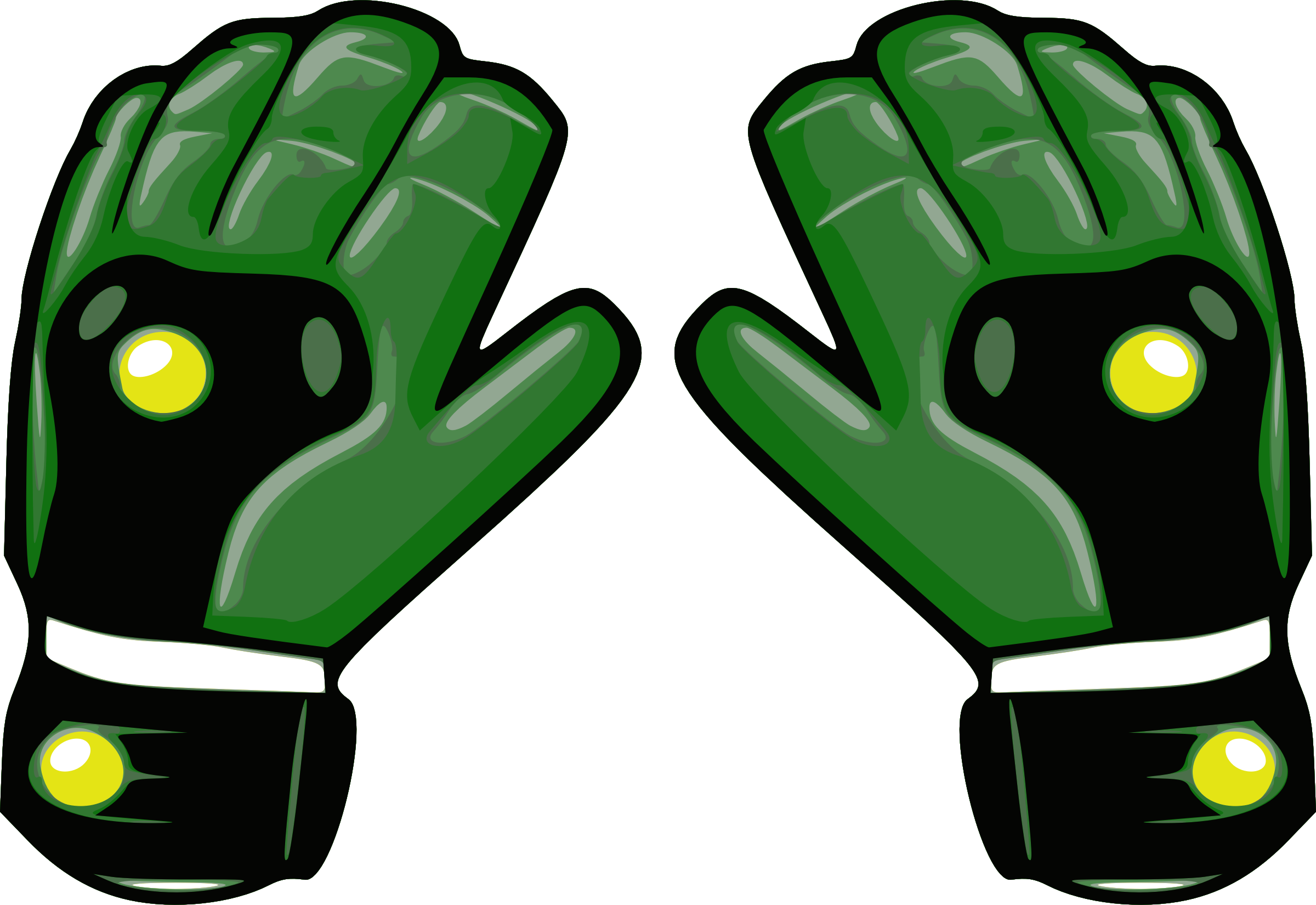 glove clipart soccer glove