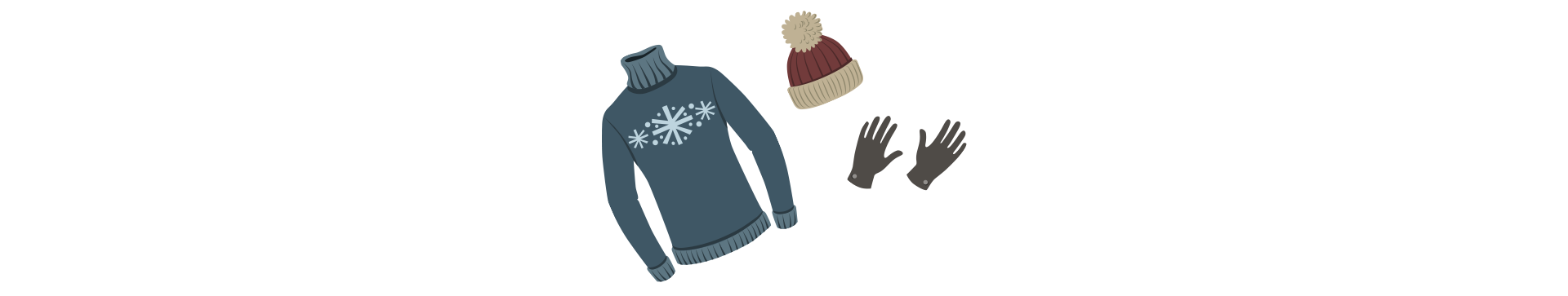 Glove woollen clothes