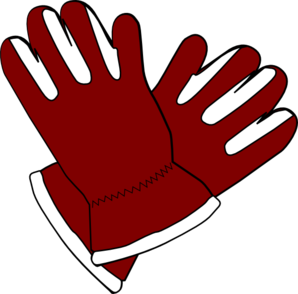 glove clipart wooly
