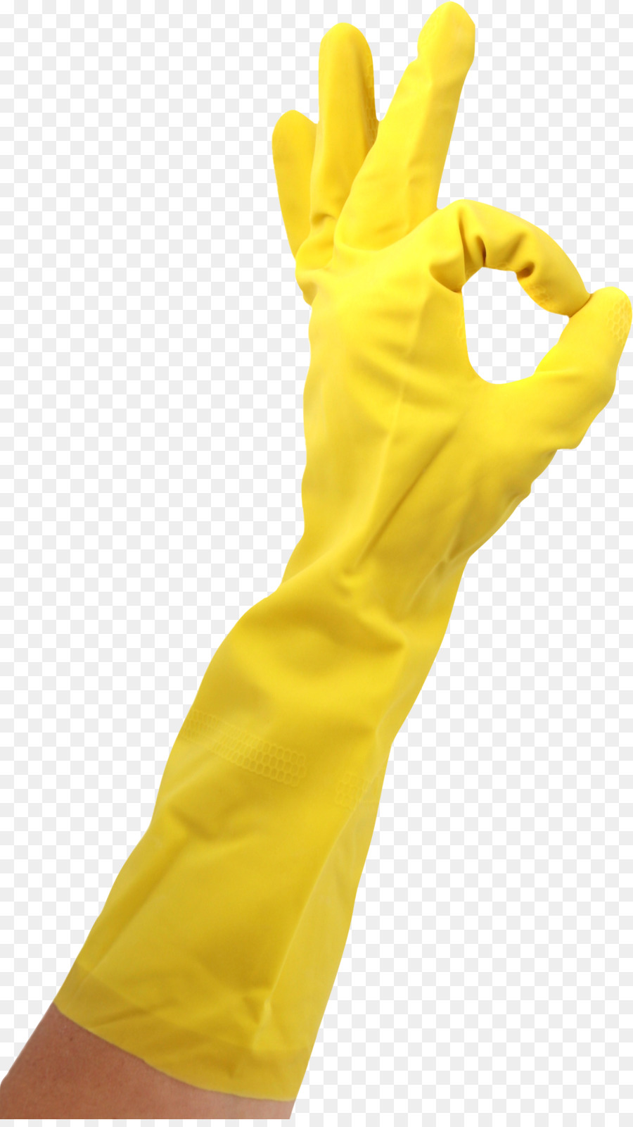 gloves clipart yellow glove
