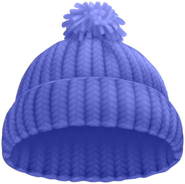 Blue winter hat png. Gloves clipart beanie