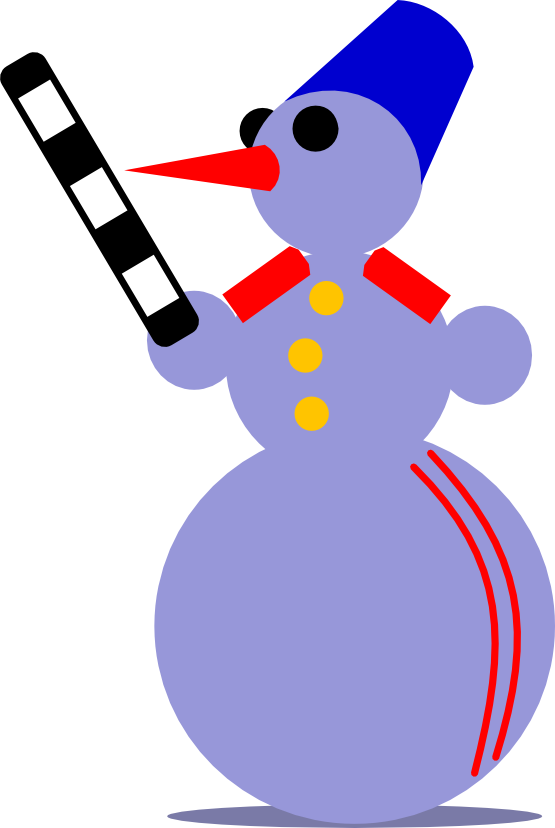 Clipartist net traffic cop. Gloves clipart snowman