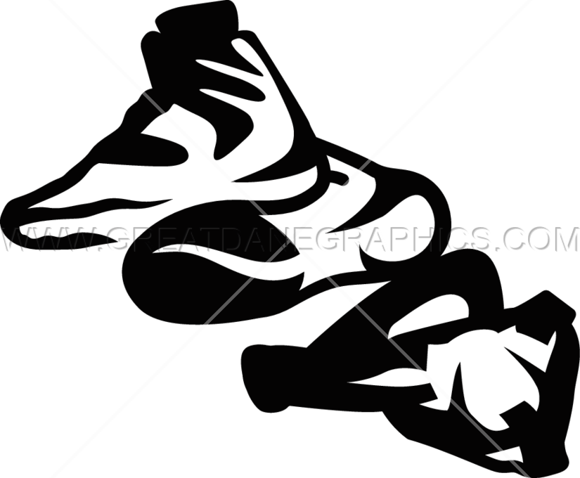 Wrestling gear production ready. Wrestlers clipart svg