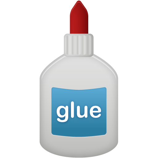 Icon free of pretty. Glue bottle png
