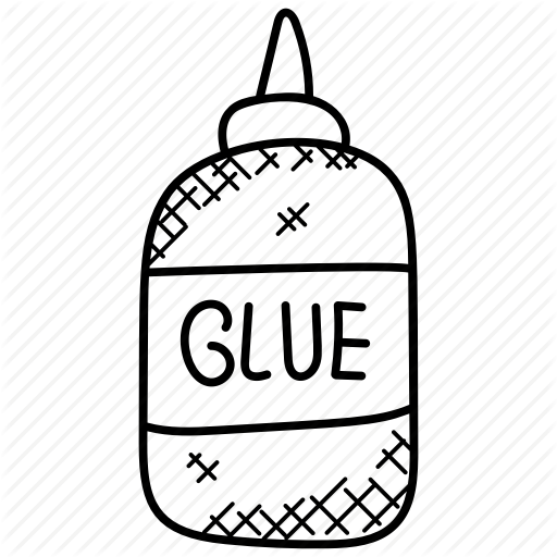  education by creative. Glue clipart gum bottle