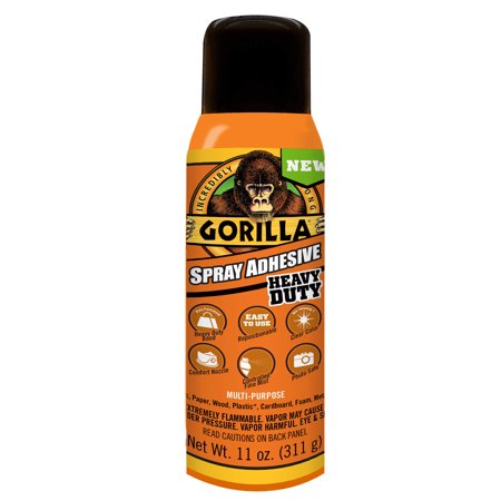 Glue clipart repositionable. Gorilla spray adhesive oz