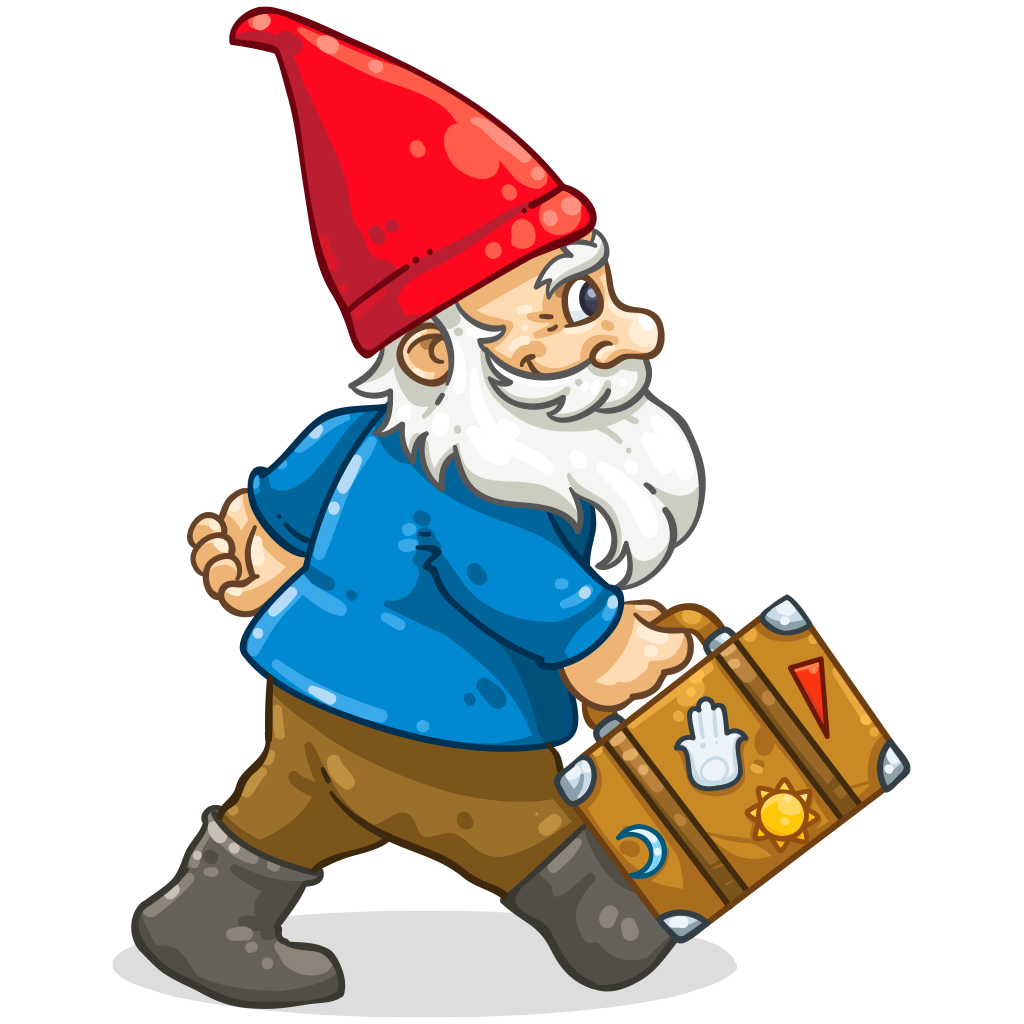 gnome clipart illustration