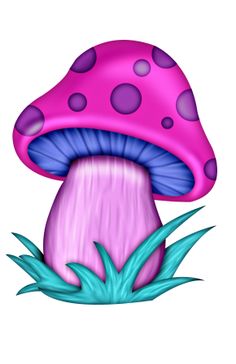 mushroom clipart colorful mushroom