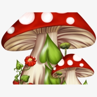 gnome clipart red mushroom
