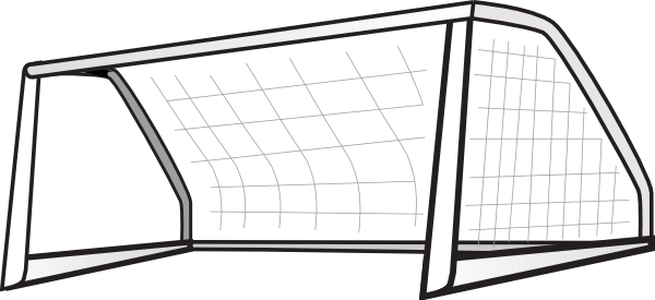 Clipart football goal. Clip art at clker
