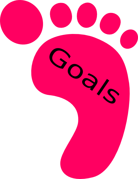 goals clipart pink