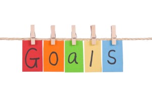 goals clipart writing