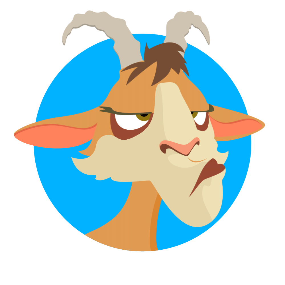 goat clipart animation