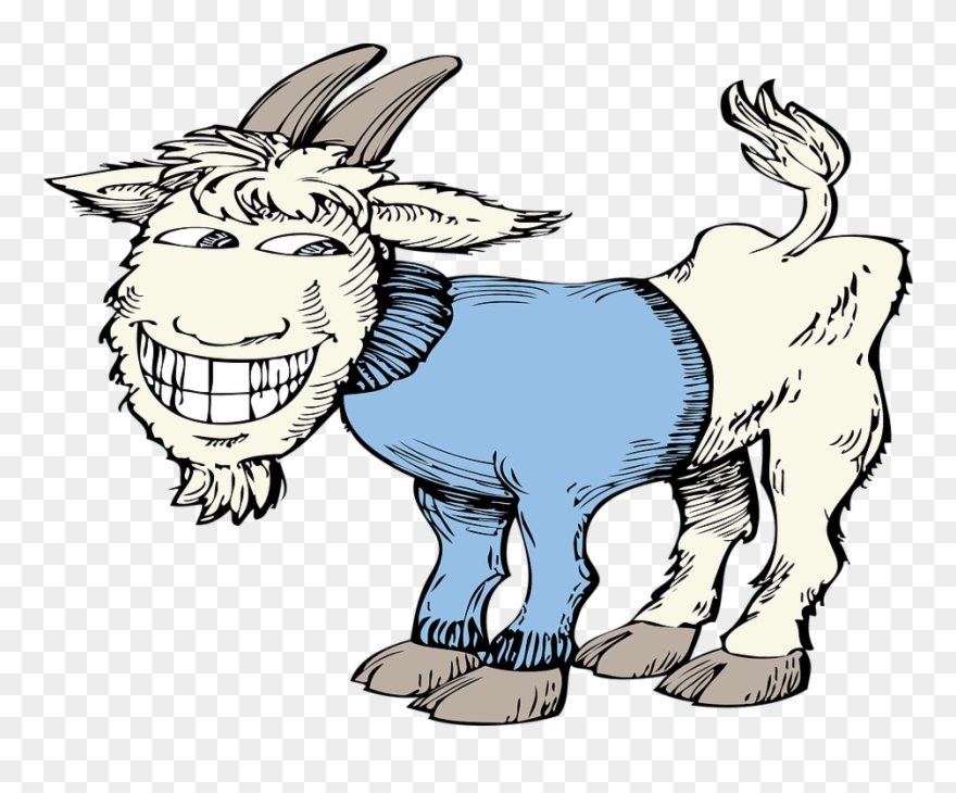 Collection of animated goats. Goat clipart cool