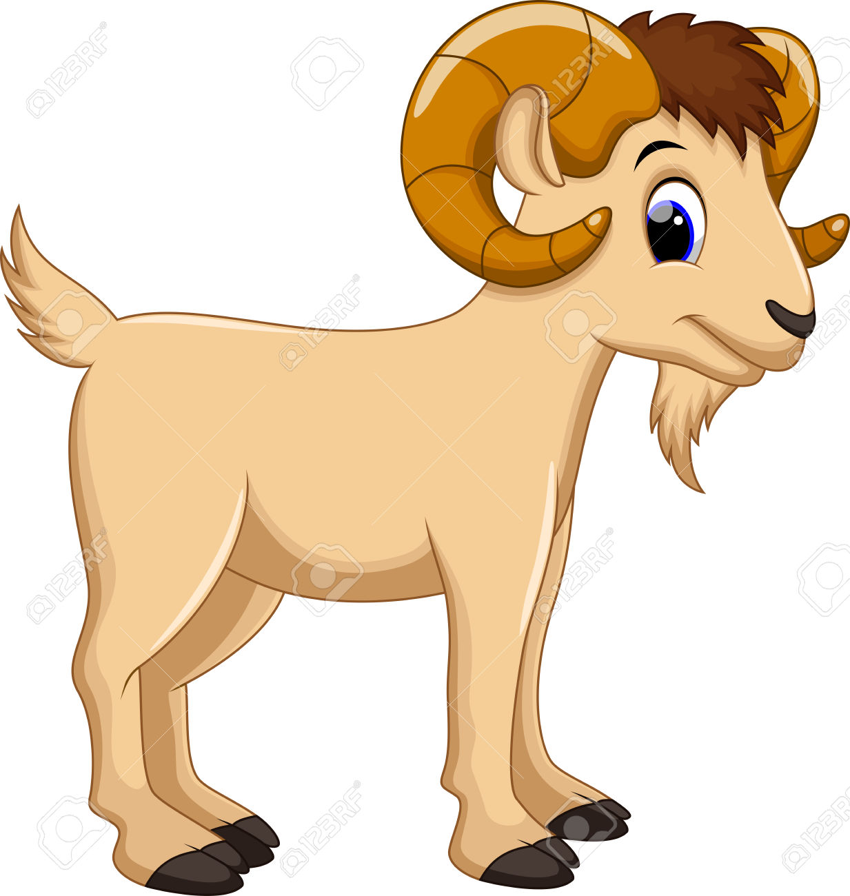 Goat clipart cool.  clipartlook