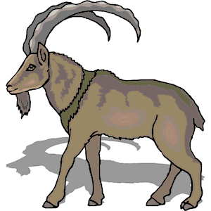Goat clipart mountain goat. Cliparts of free 