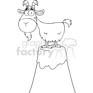 goat clipart standing