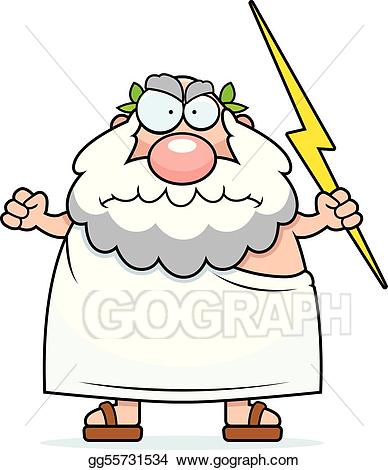 god clipart angry god