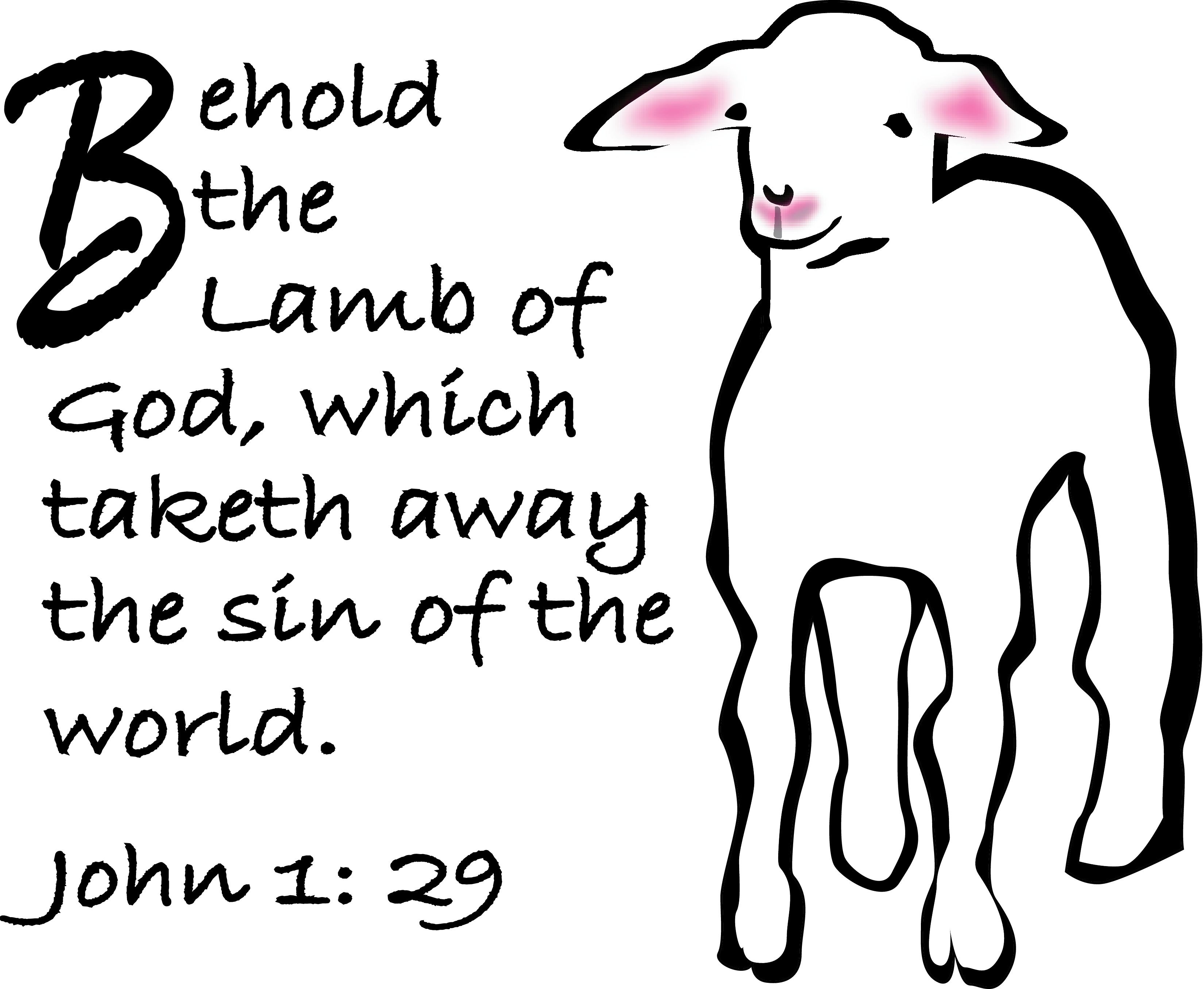 lamb clipart jesus lamb god