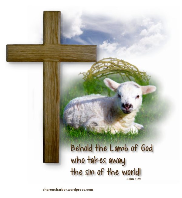 god clipart behold the lamb