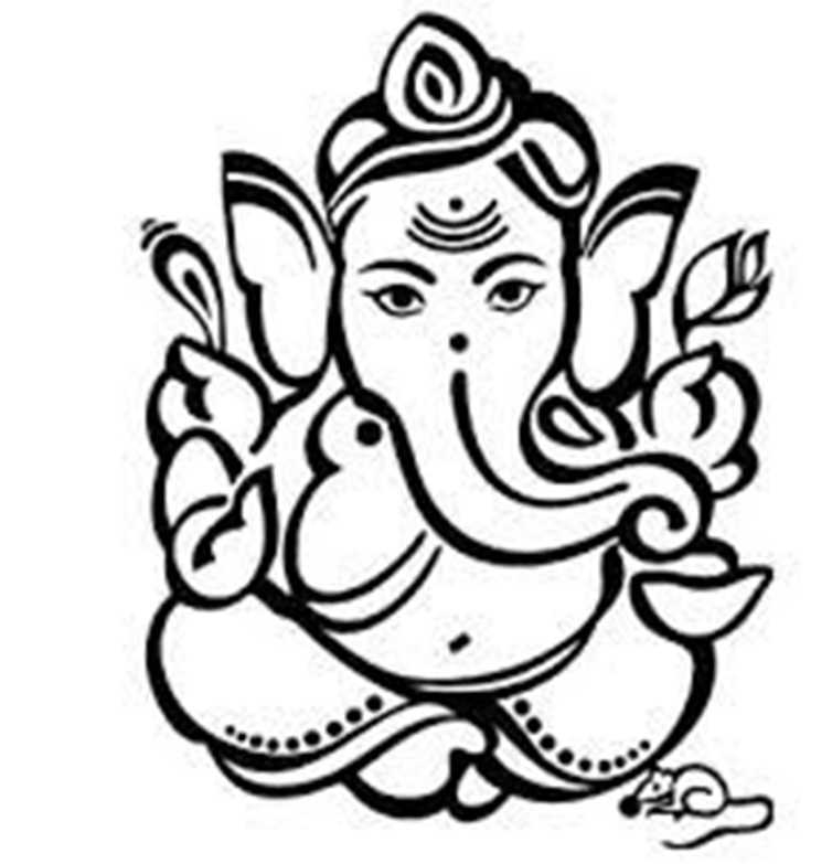 God clipart ganesha. Ganesh drawings free download