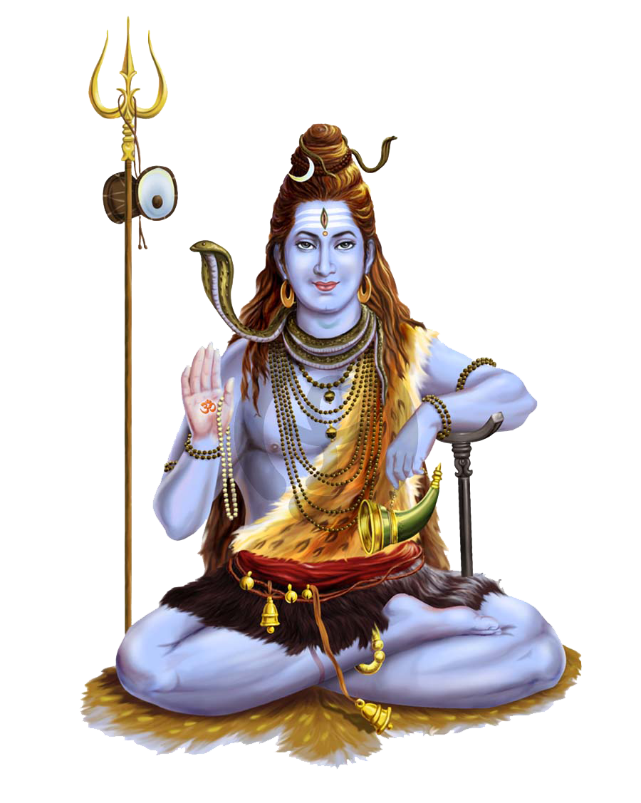 Transparent background png mart. God clipart lord shiva