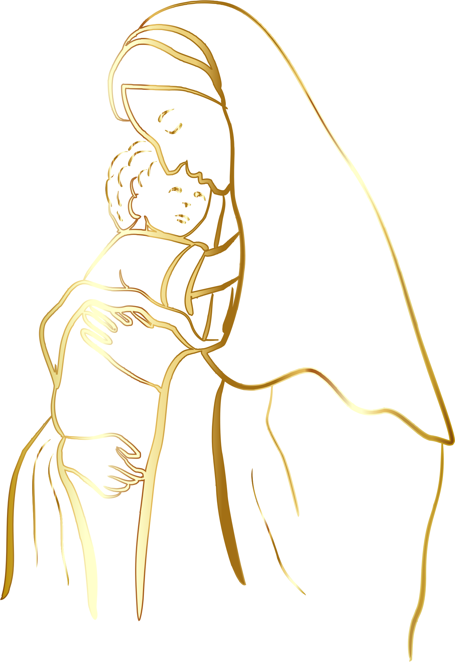 god clipart mary mother