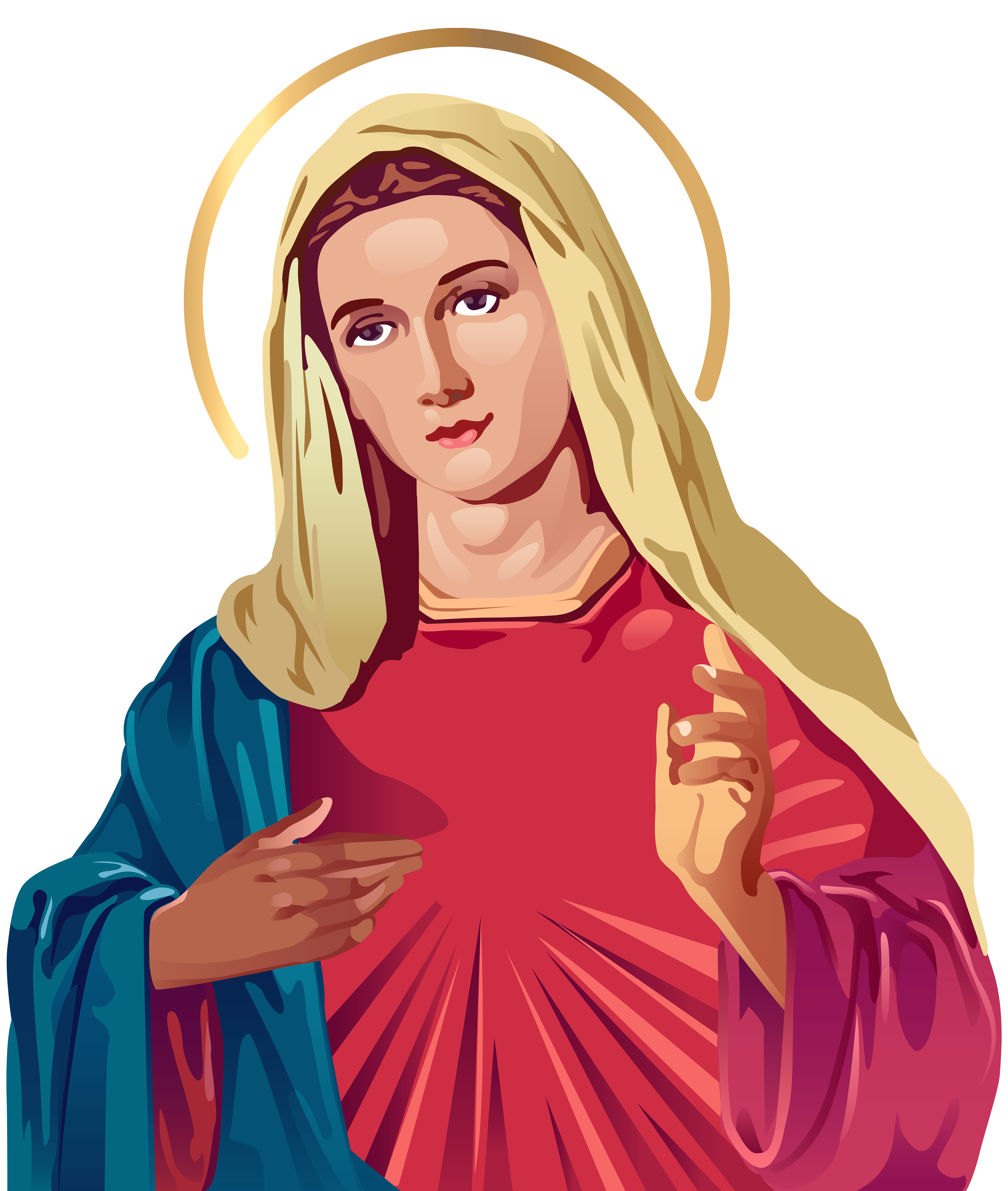 Blessed virgin mary png. Mom clipart momma