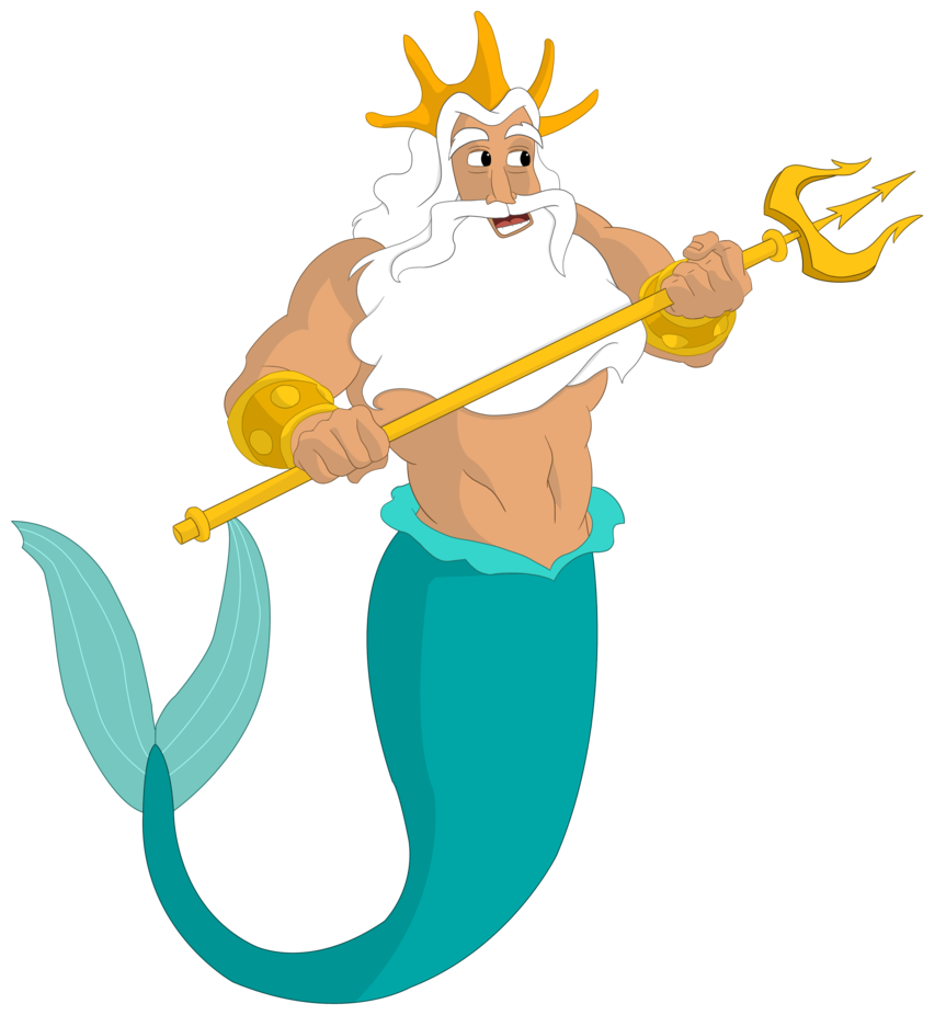mermaid clipart king