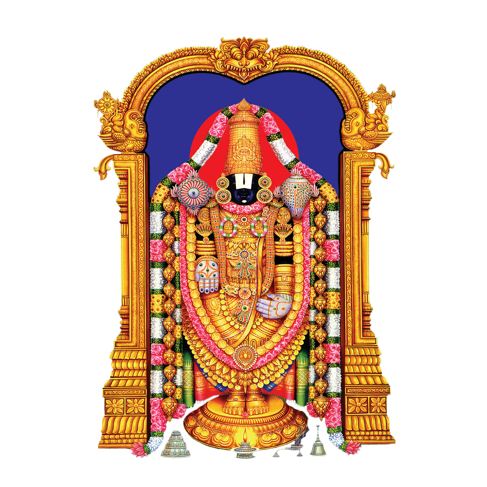 Lord balaji logo academia. God clipart venkatajalapathi