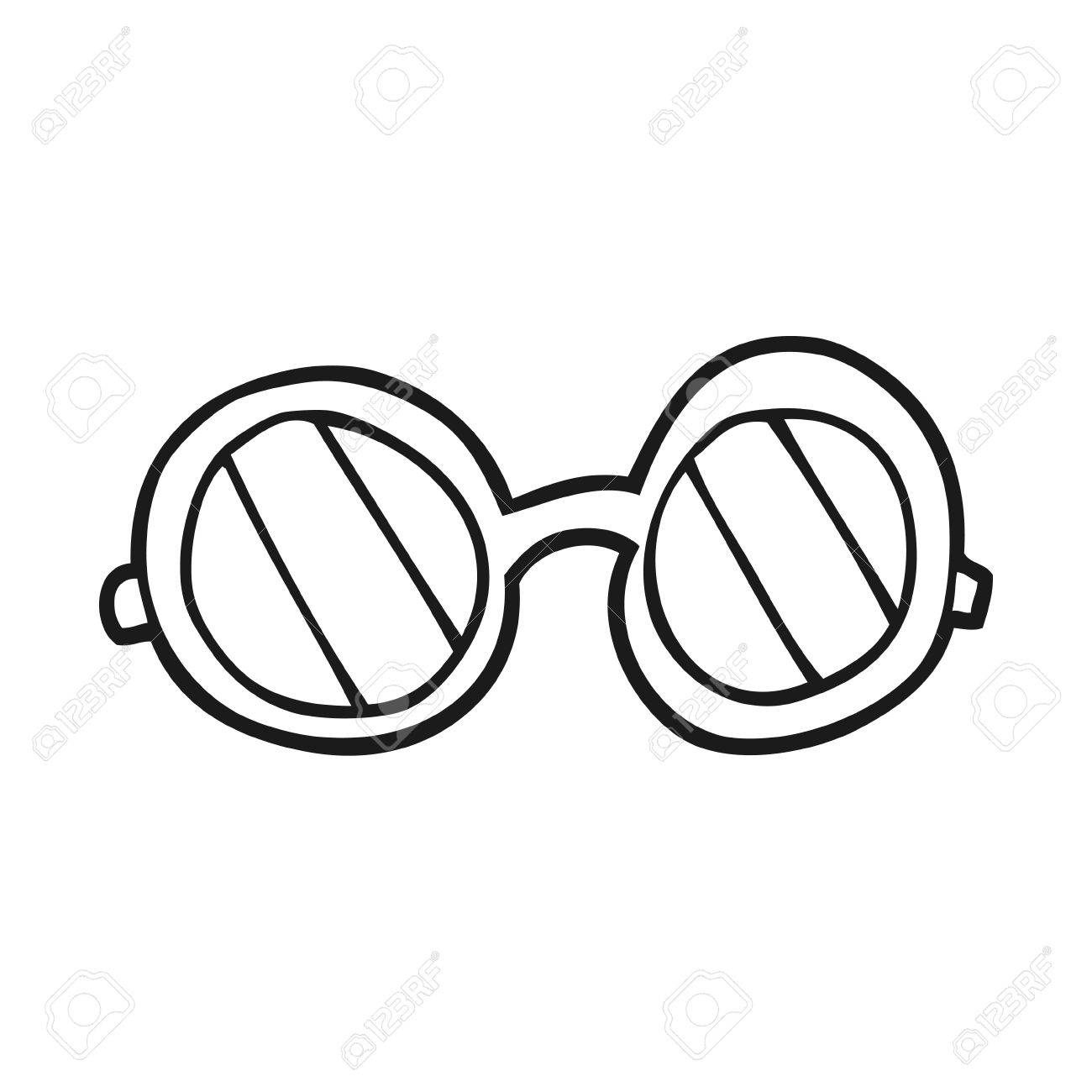 goggles clipart black and white