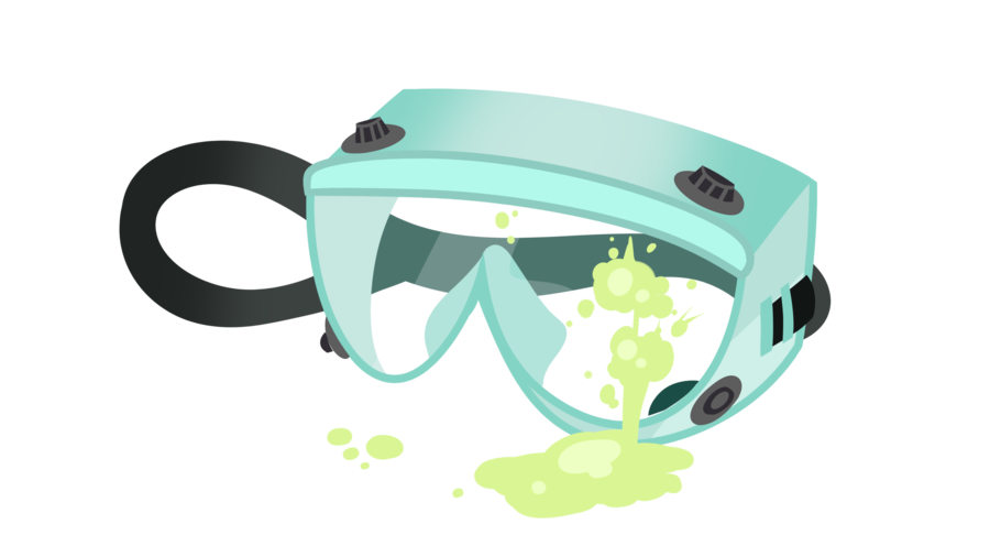 Plasmic jitter cutie mark. Goggles clipart chem